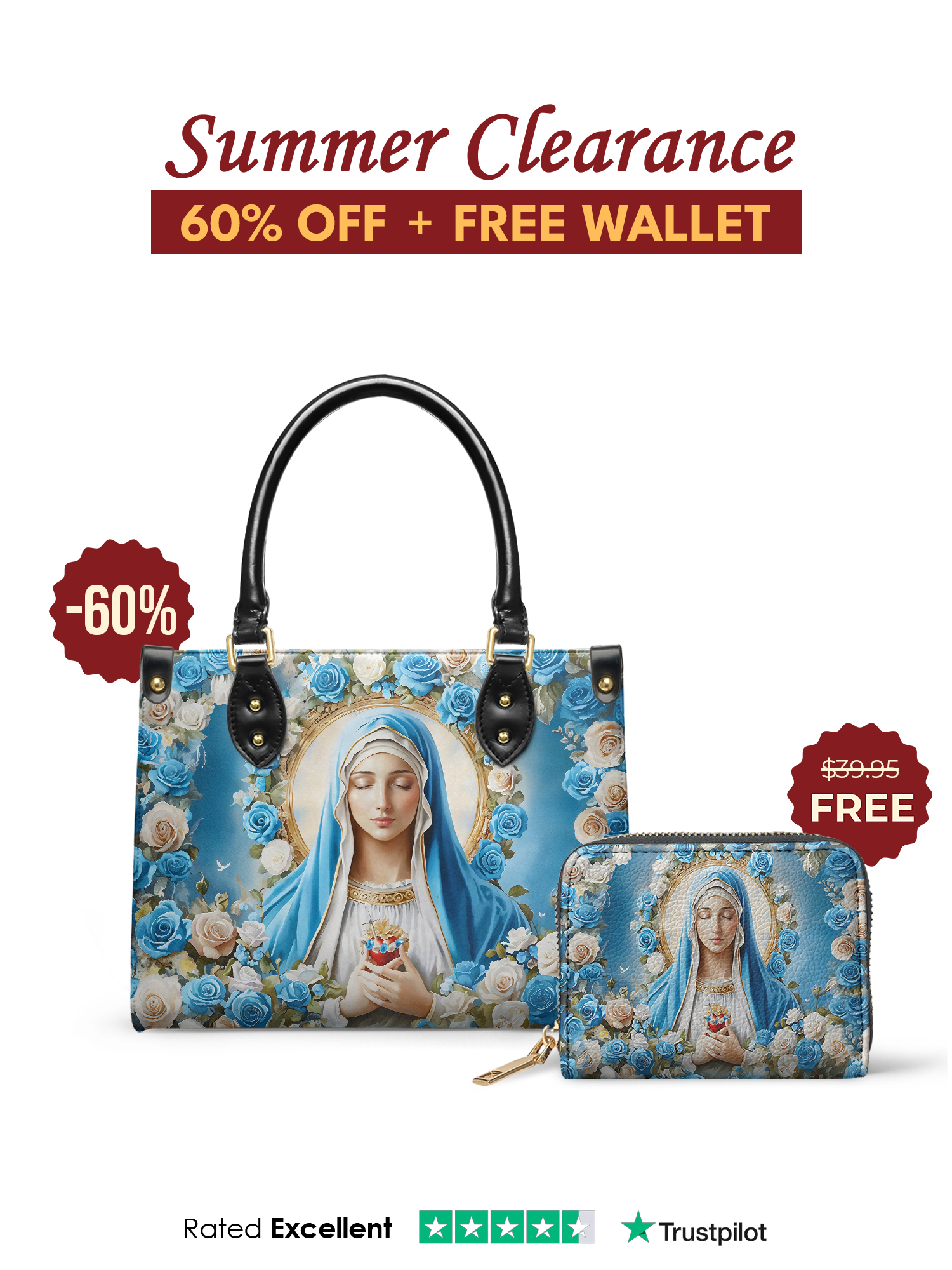 "Clara" Small Leather Handbag Offer