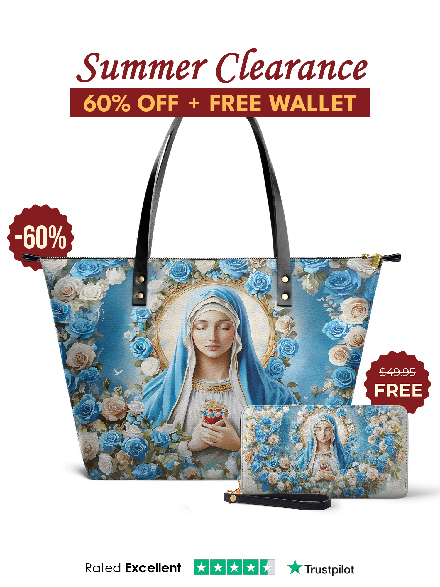 "Clara" Leather Tote Bag Offer