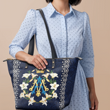 "Gloria" Leather Tote Bag New Deal