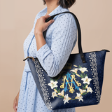 "Gloria" Leather Tote Bag New Deal