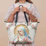 "Ora" Leather Tote Bag New Deal