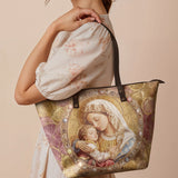 "Adora" Leather Tote Bag