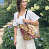 "Adora" Leather Tote Bag