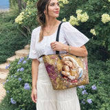 "Adora" Leather Tote Bag