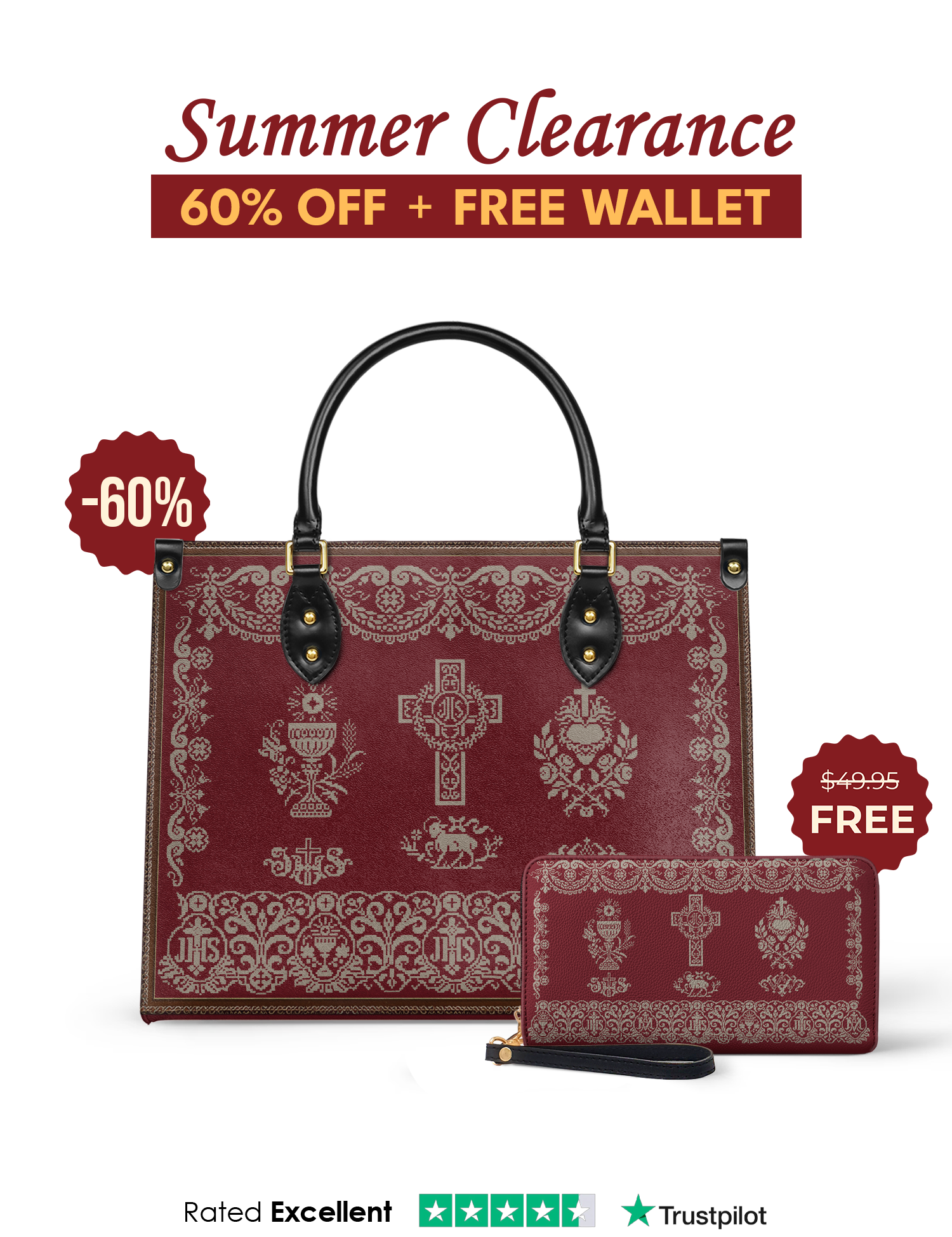 "Eucharist" Leather Handbag Offer