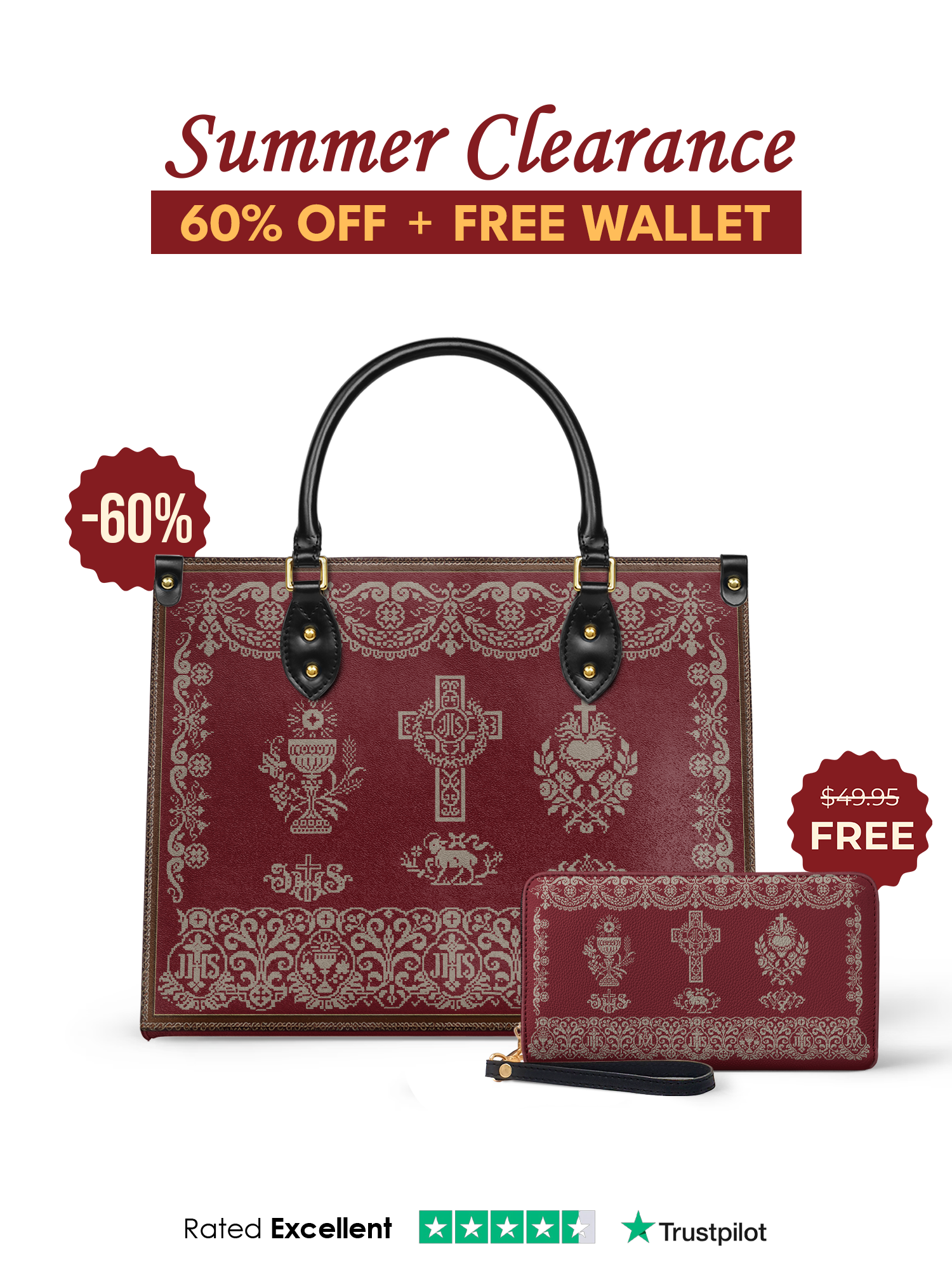 "Eucharist" Leather Handbag Offer