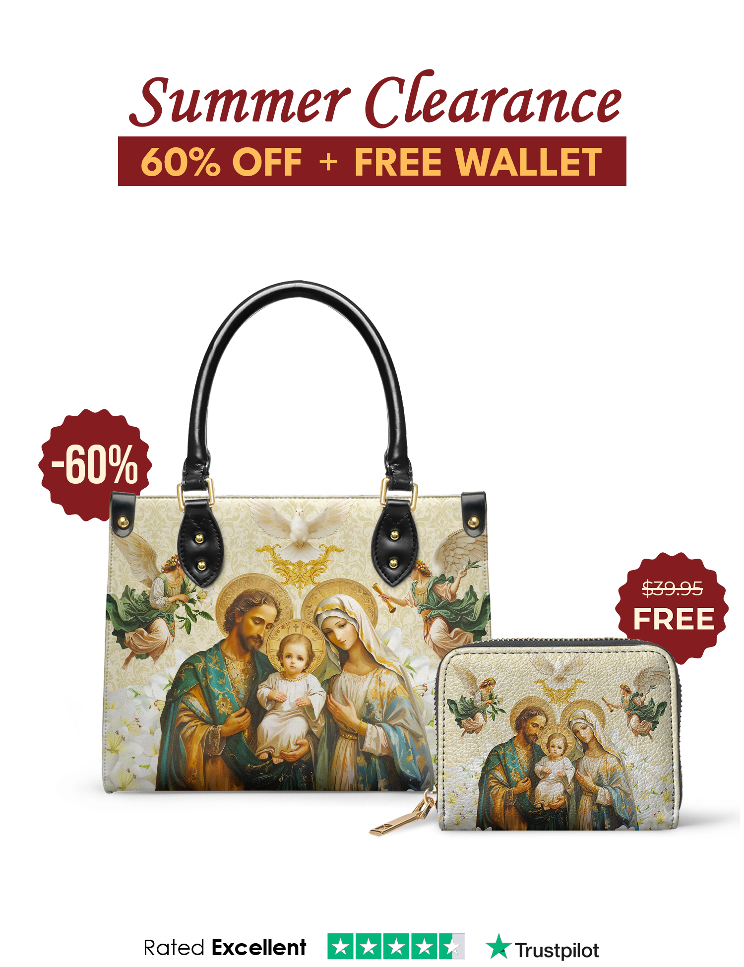 "Famoria" Small Leather Handbag Offer