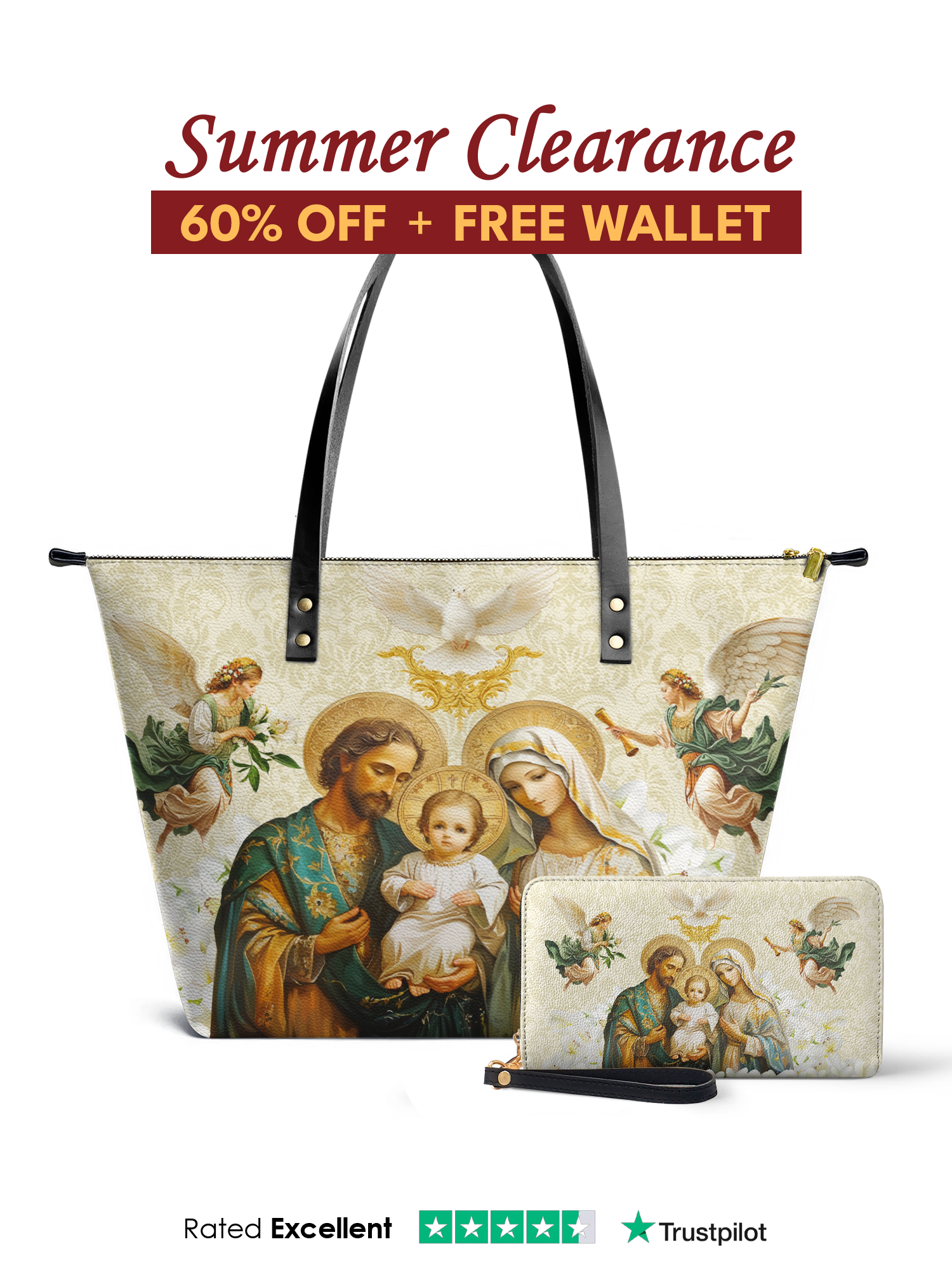 "Famoria" Leather Tote Bag Offer