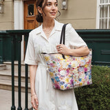 "Lumina" Leather Tote Bag