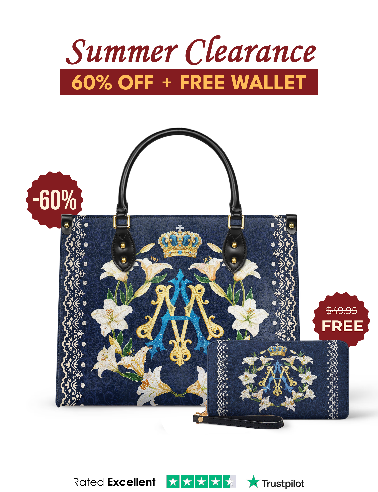 "Gloria" Leather Handbag Offer
