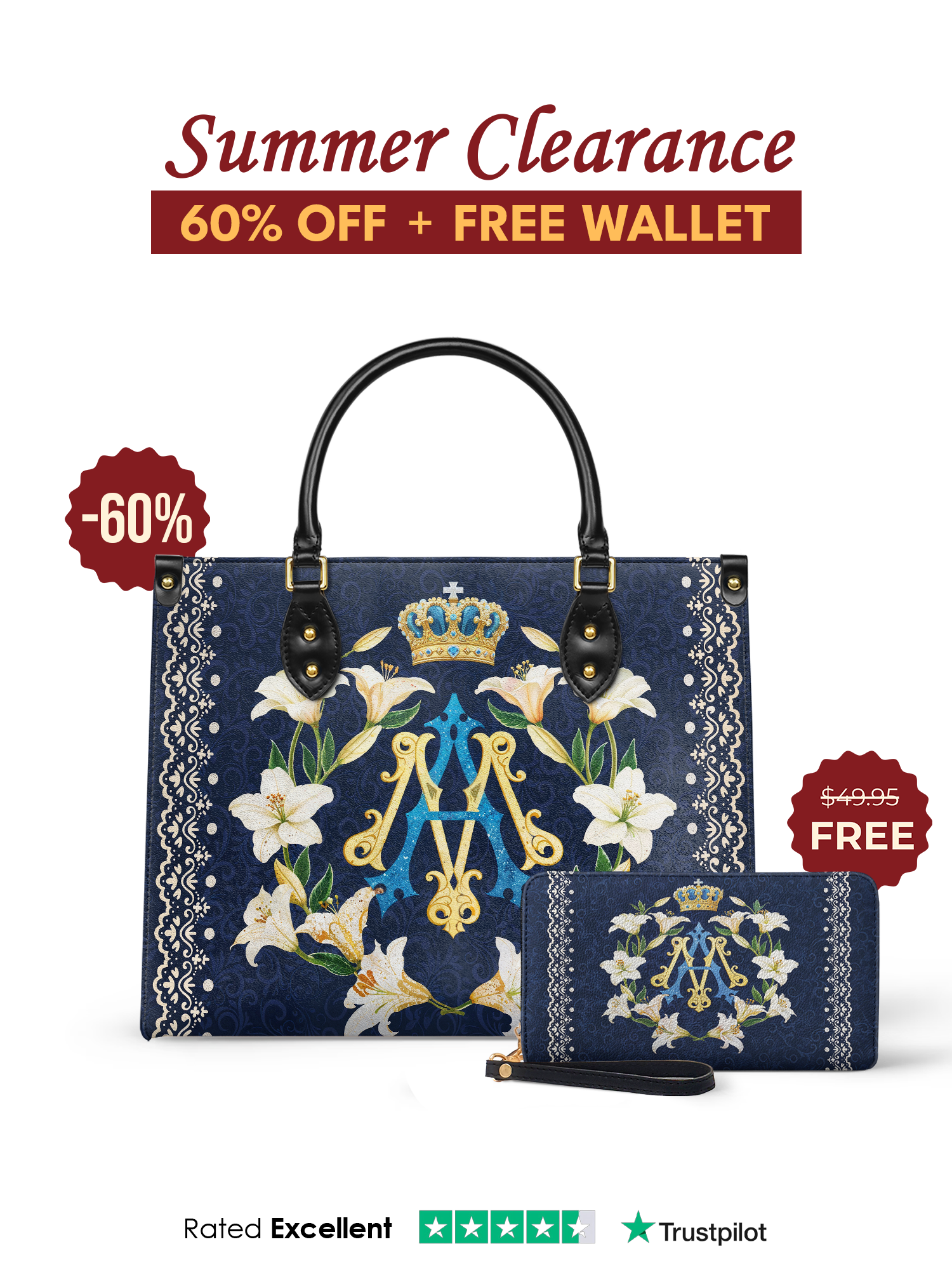 "Gloria" Leather Handbag Offer