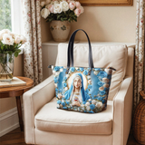 "Clara" Leather Tote Bag