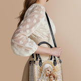 "Regina" Small Leather Handbag
