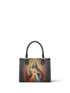 "Savior" Small Leather Handbag