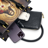 "Savior" Small Leather Handbag