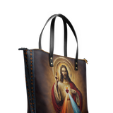 "Savior" Leather Tote Bag