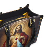 "Savior" Small Leather Handbag