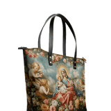 "Rosaria" Leather Tote Bag New Deal