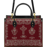 "Eucharist" Leather Handbag