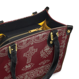 "Eucharist" Small Leather Handbag