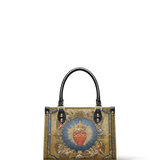 "Sacred" Small Leather Handbag