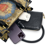 "Sacred" Small Leather Handbag