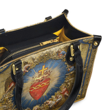 "Sacred" Small Leather Handbag
