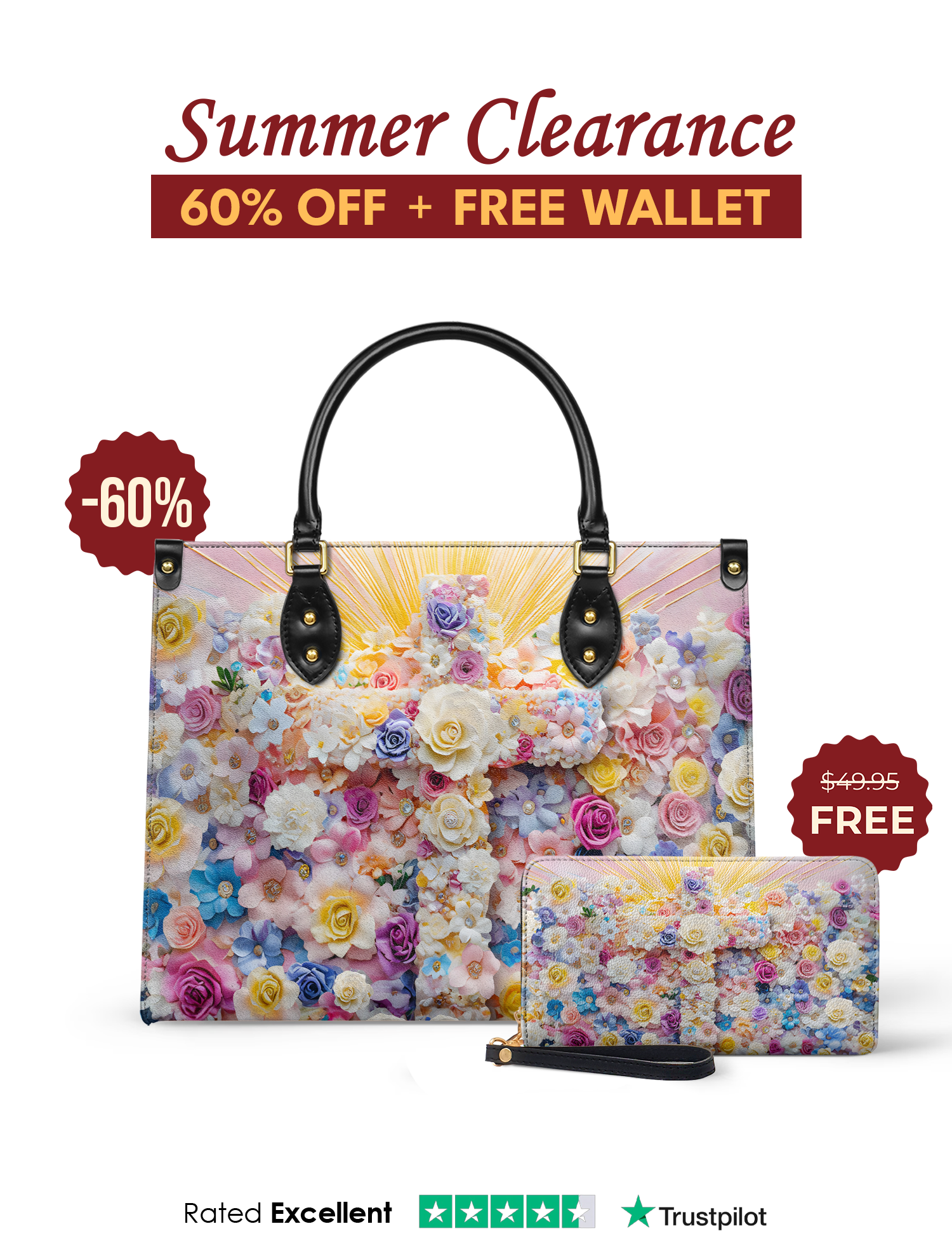 "Lumina" Leather Handbag Offer