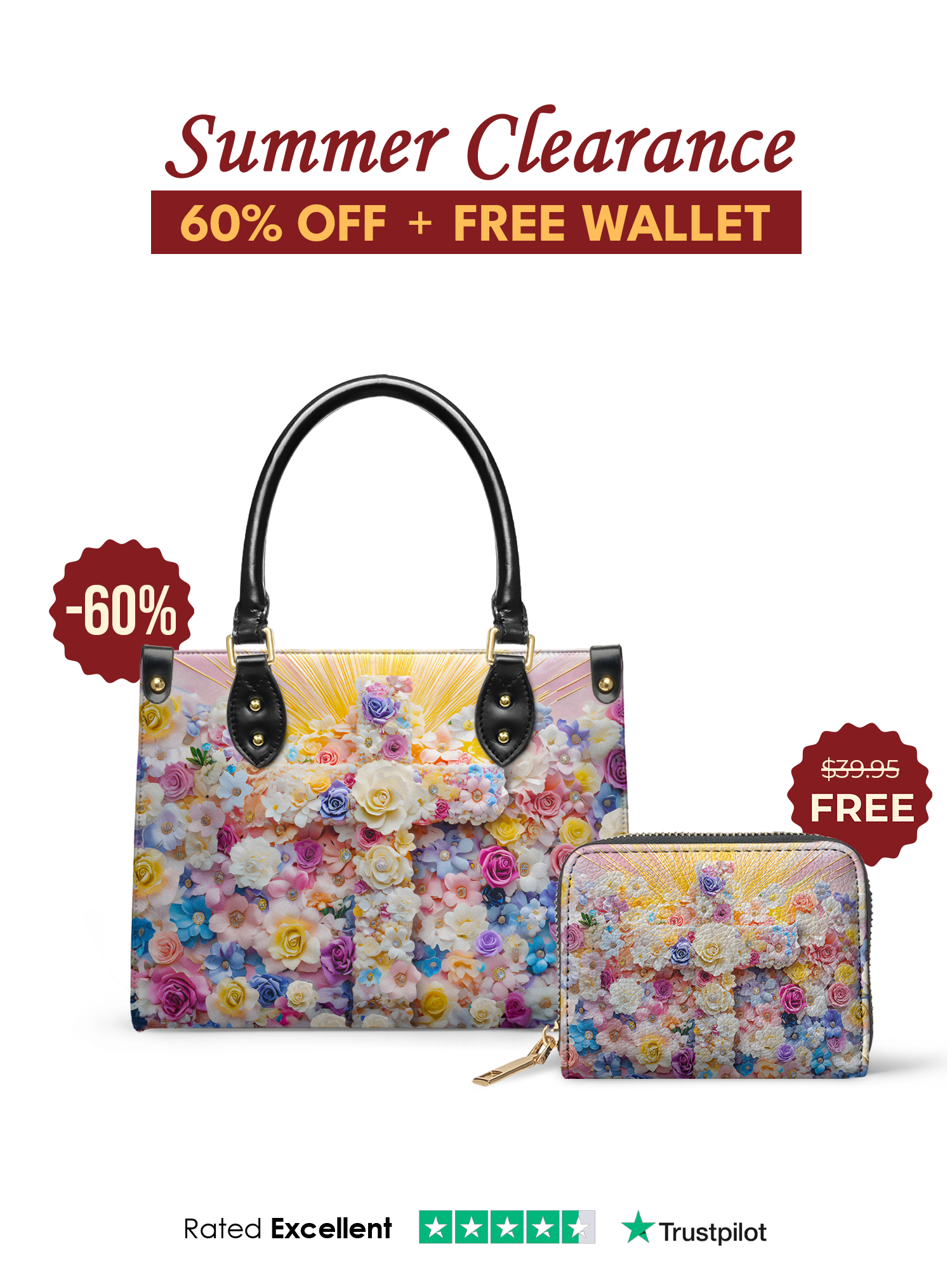 "Lumina" Small Leather Handbag Offer