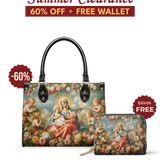"Rosaria" Small Leather Handbag Offer