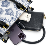 "Trinitas" Small Leather Handbag Deal