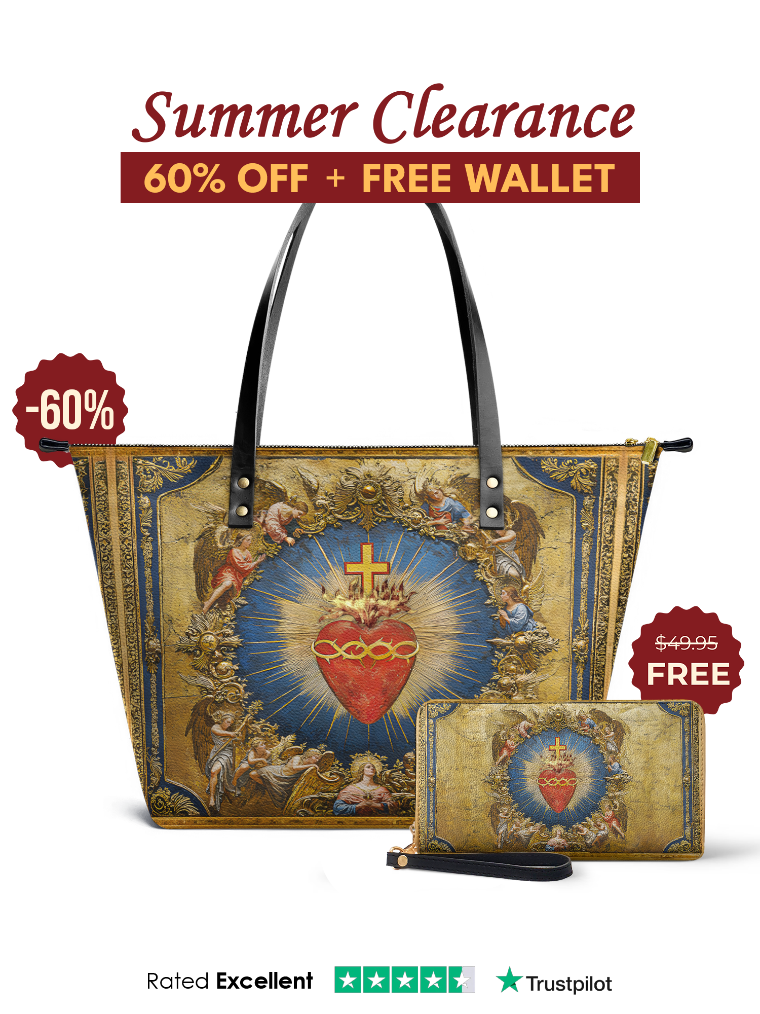 "Sacred" Leather Tote Bag Offer