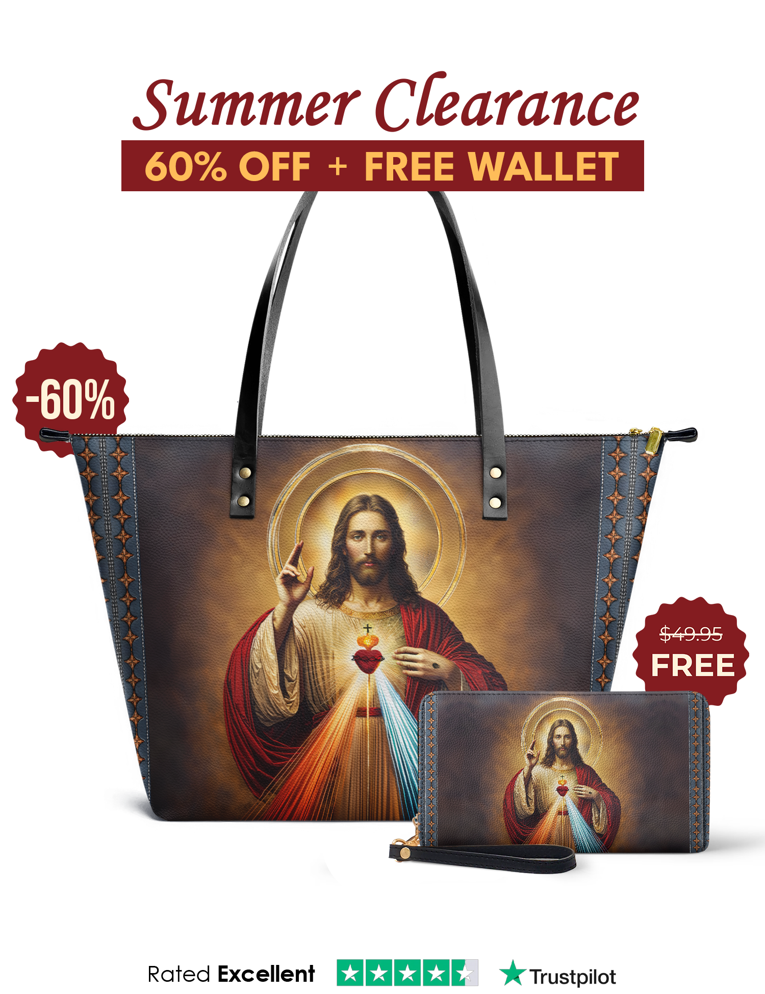 "Savior" Leather Tote Bag Offer