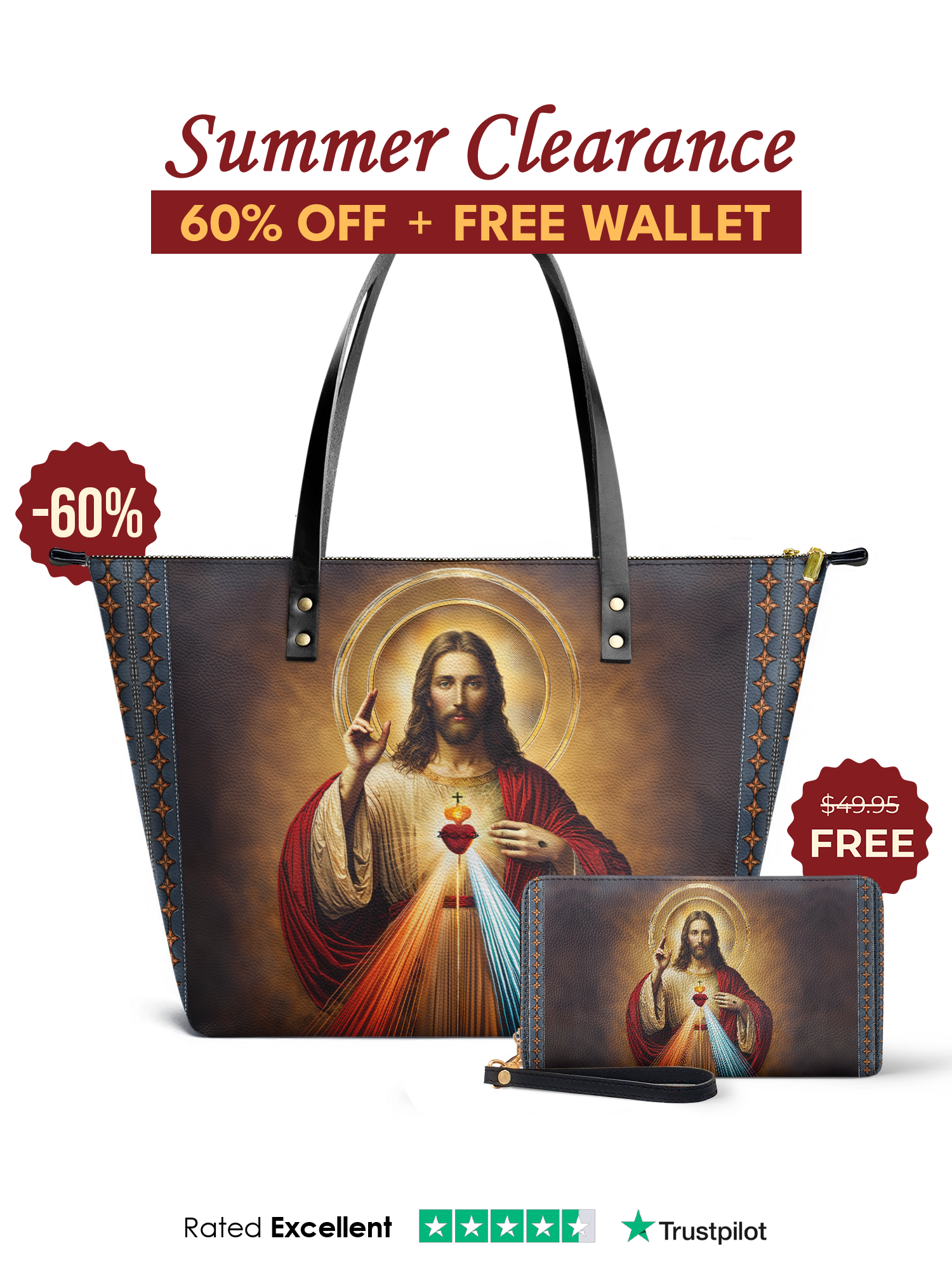 "Savior" Leather Tote Bag Offer