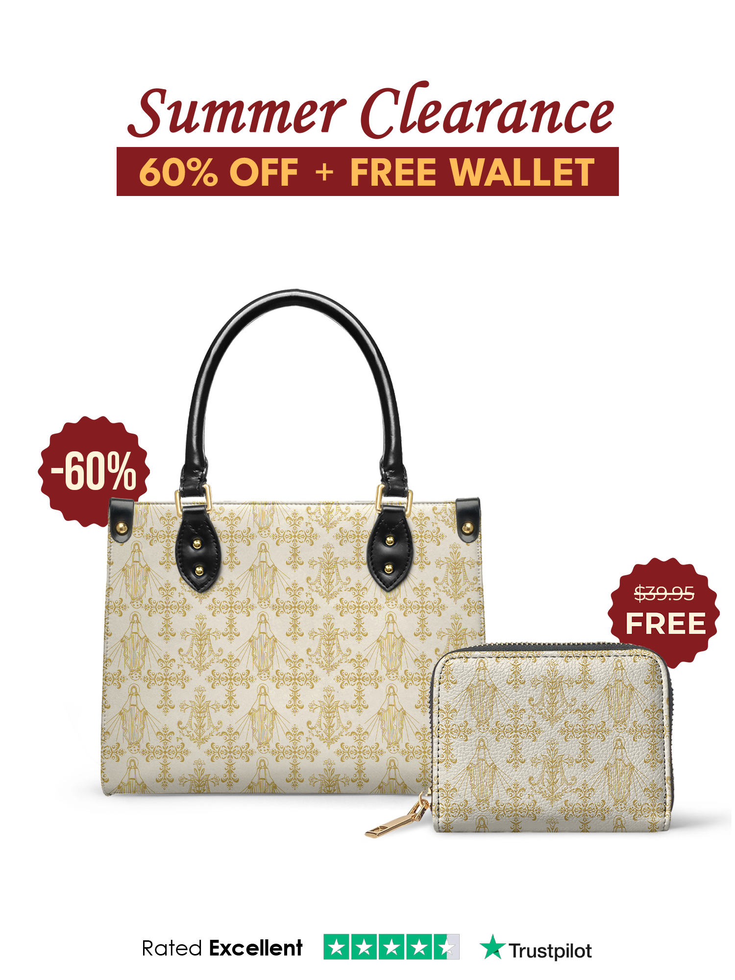 "Serena" Small Leather Handbag Offer