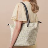 "Serena" Leather Tote Bag