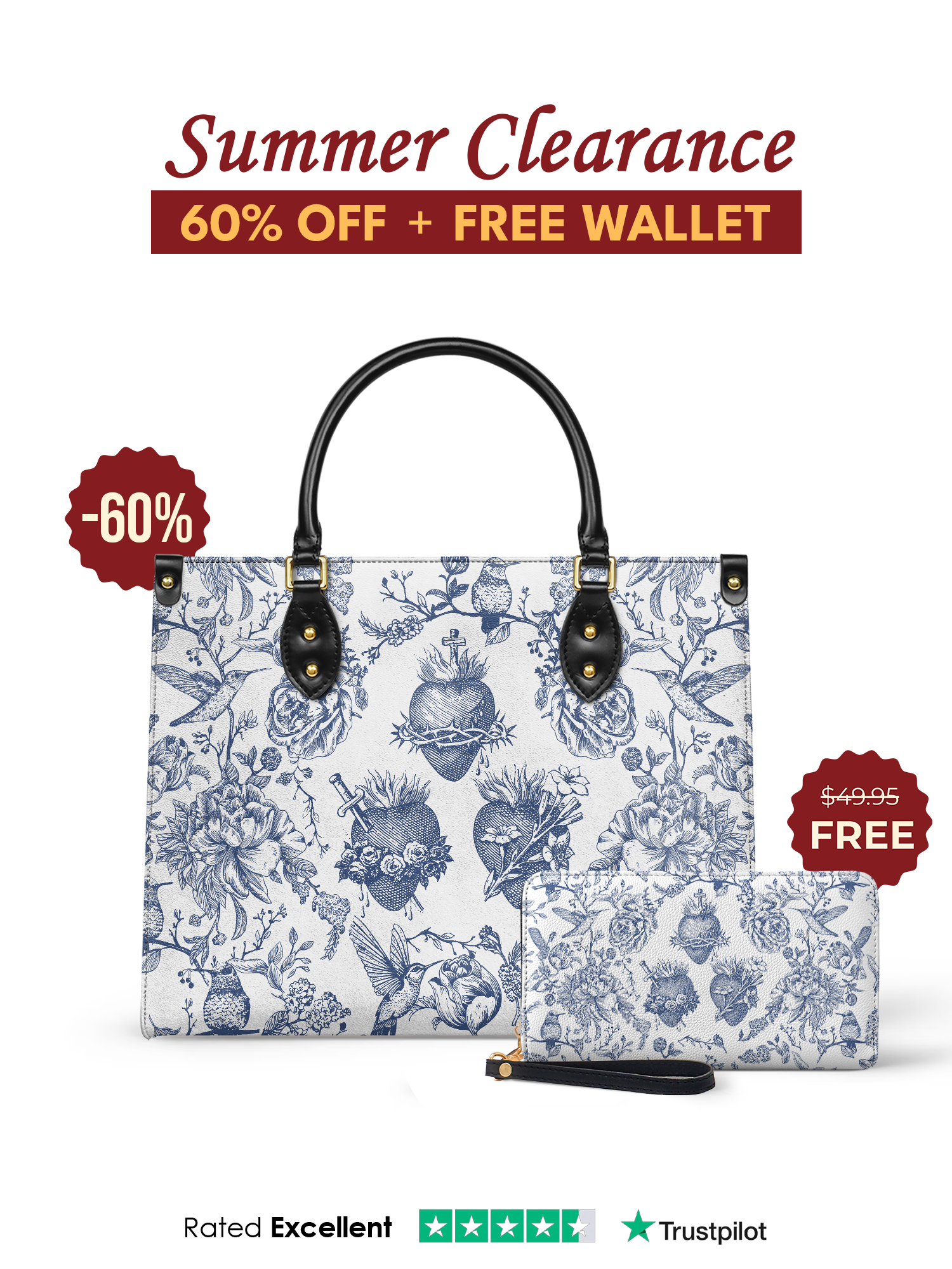 "Trinitas" Leather Handbag Offer