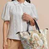 "Gratia" Leather Tote Bag