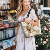 "Gratia" Leather Tote Bag